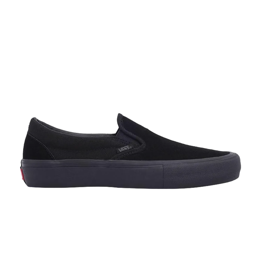 VANS SLIP ON PRO - BLACKOUT