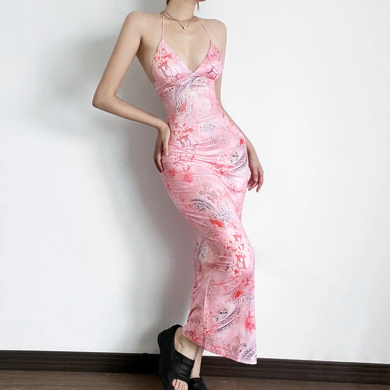 Vvsha Dreya Backless Maxi Dress