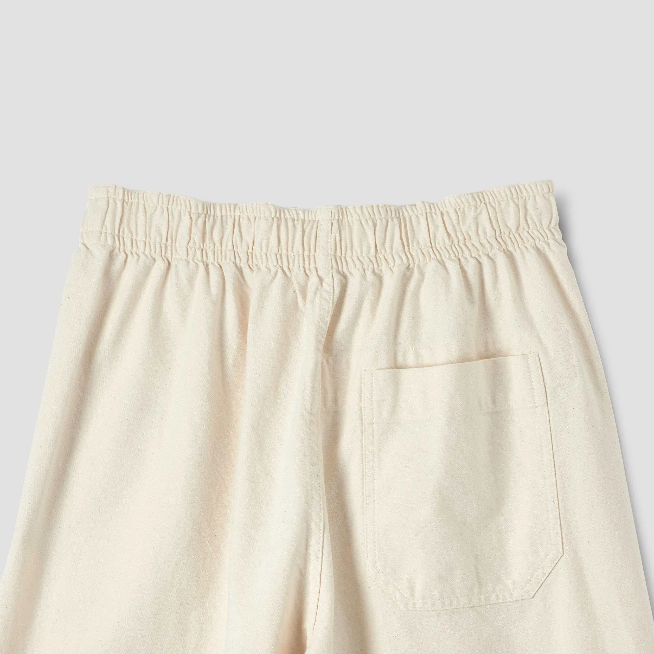 W Wide Leg Jogger, Off White
