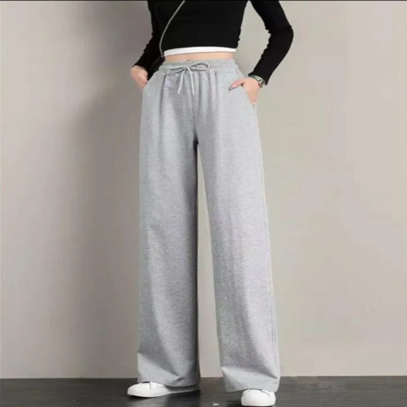 Wide Leg Elegant Full Length High Waist Pants