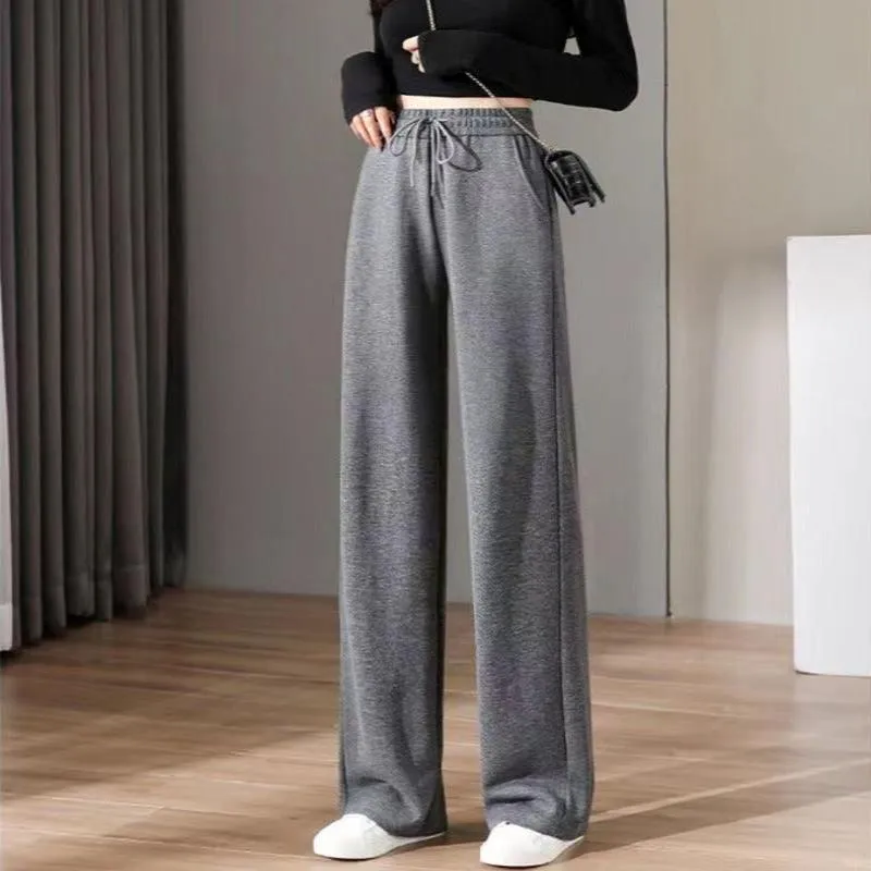 Wide Leg Elegant Full Length High Waist Pants