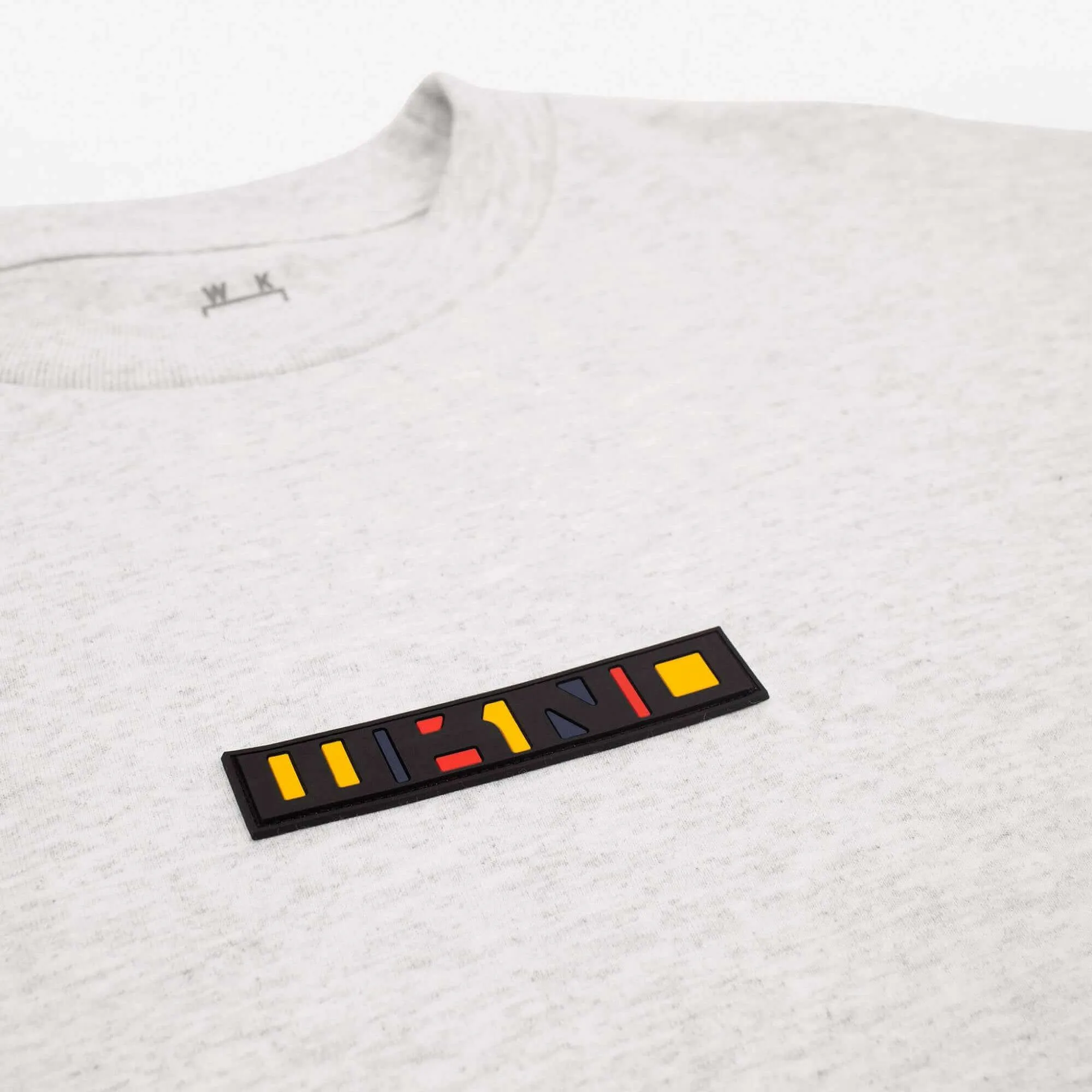 WKND Patchy Long Sleeve T-Shirt Grey