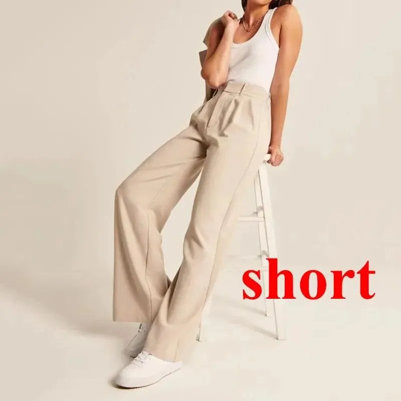 Women's Pants Casual Loose High Waist Trousers
