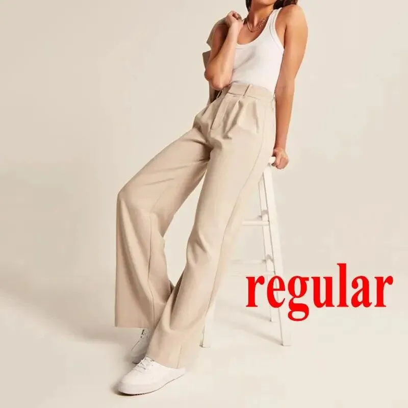 Women's Pants Casual Loose High Waist Trousers