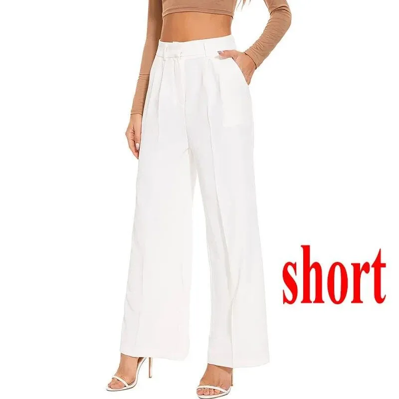 Women's Pants Casual Loose High Waist Trousers