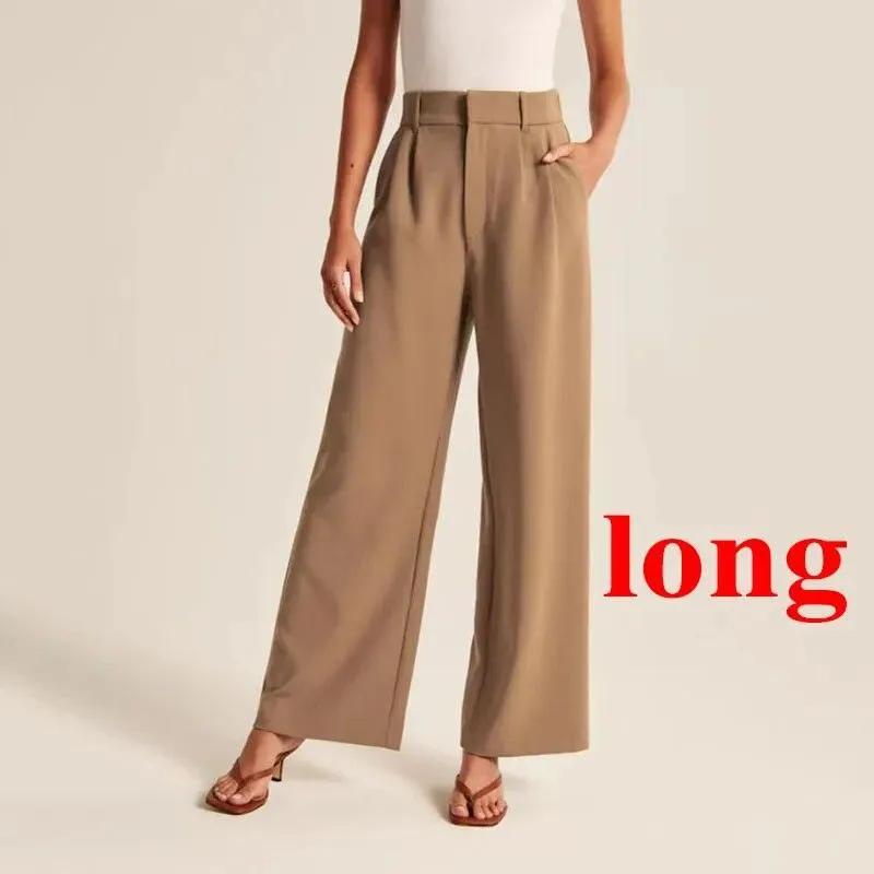 Women's Pants Casual Loose High Waist Trousers