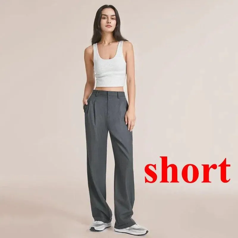 Women's Pants Casual Loose High Waist Trousers