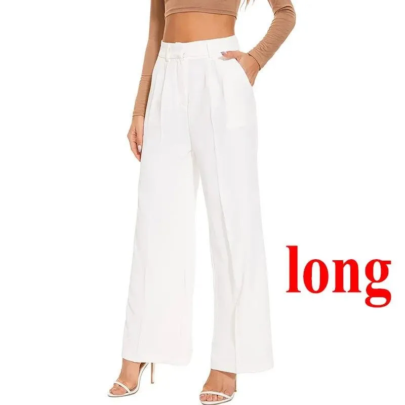 Women's Pants Casual Loose High Waist Trousers