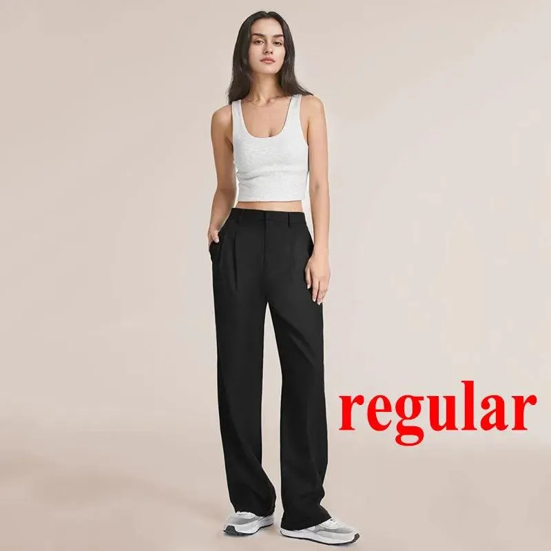 Women's Pants Casual Loose High Waist Trousers