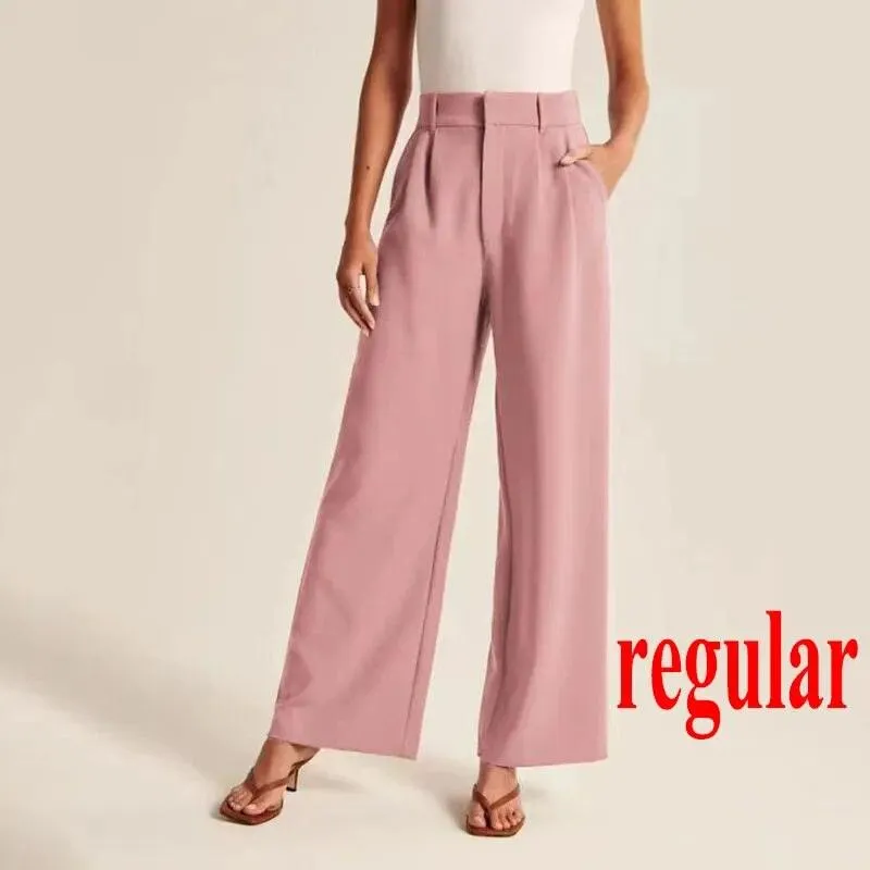 Women's Pants Casual Loose High Waist Trousers